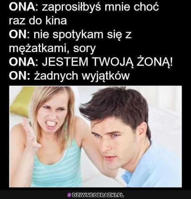 Mężatkom mówi nie