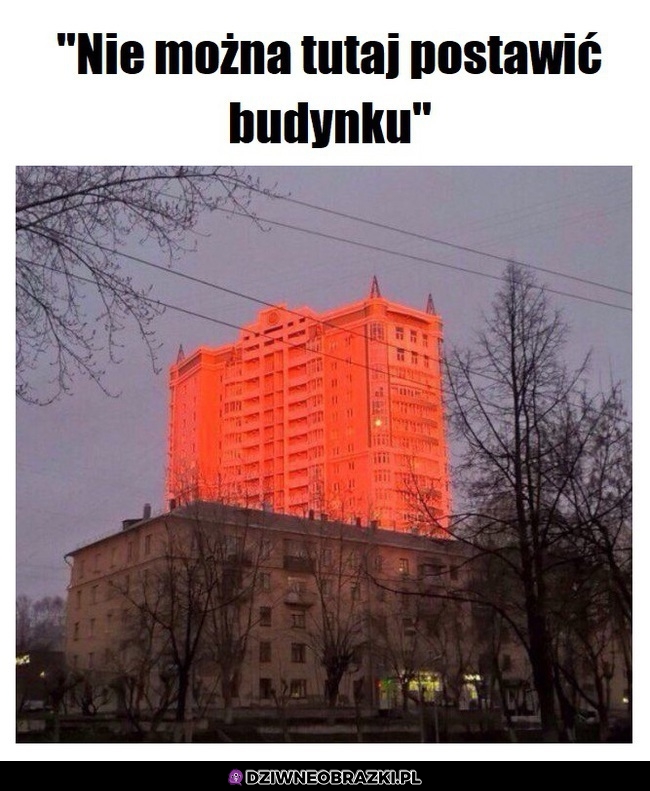 Tutaj nie postawisz