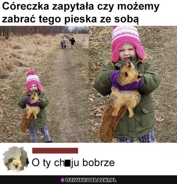 Dziwny piesek
