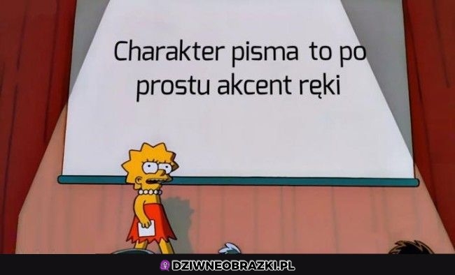 Charakter pisma