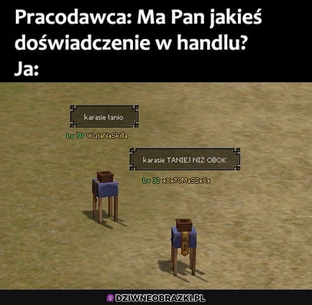 no jakieś tam posiadam