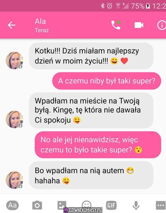 Jego ex sprawiła, że to był superdzień