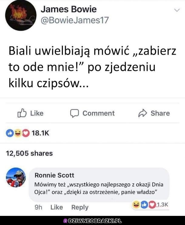 Biali tacy są