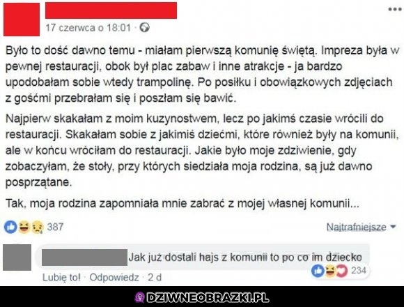 Pierwsza komunia