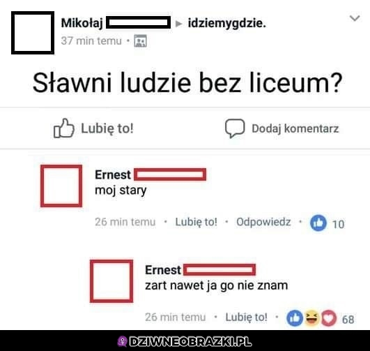 Sławni bez szkoły