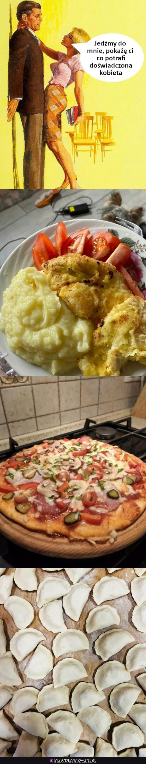 Doświadczona kobieta