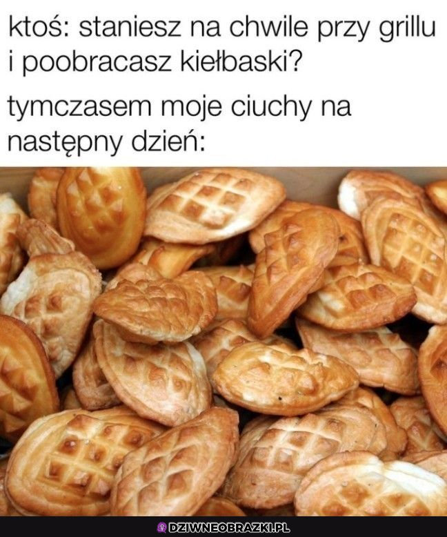 I dym uderzający w twarz ;P