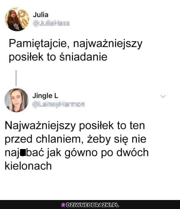 Najważniejszy posiłek