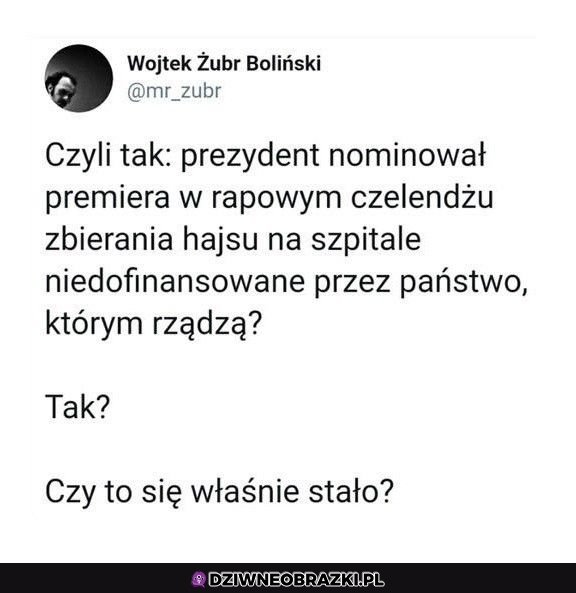 Tak a o co chodzi?