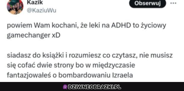 Leki na ADHD