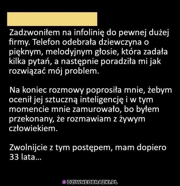 Takiego pytania to się nie spodziewałem