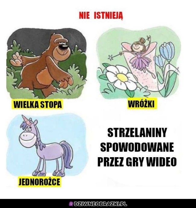 4 rzeczy które nie istnieją