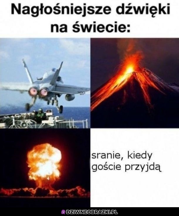 Najgłośniejsze dźwięki
