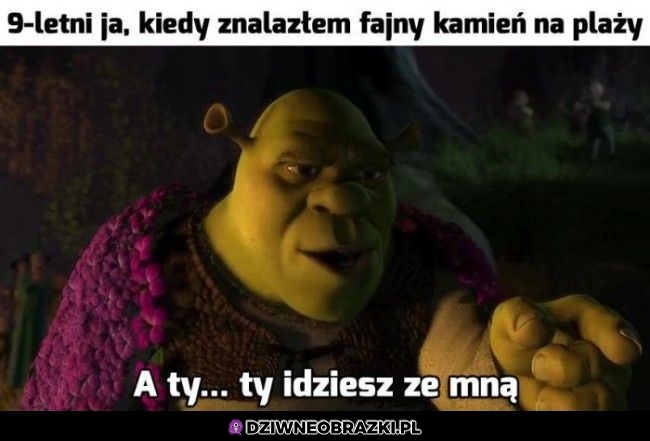 Kiedy znalazłem fajny kamień