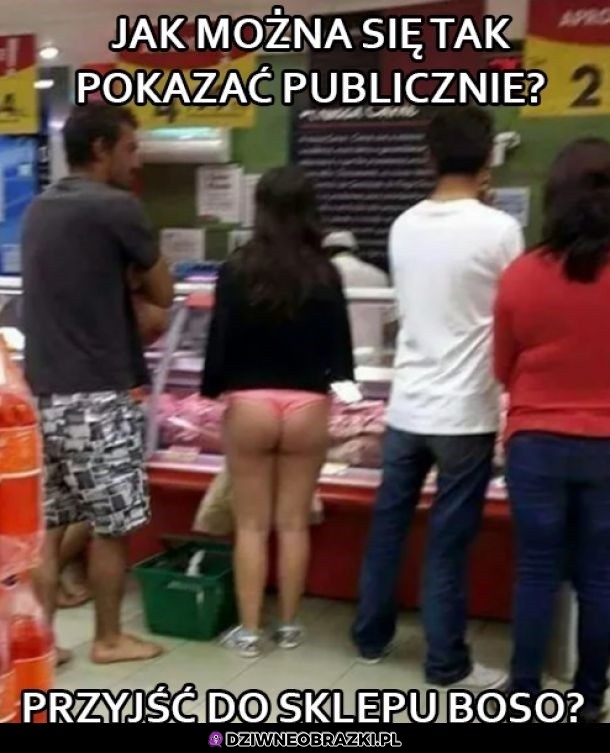 Ludzie to wstydu nie mają