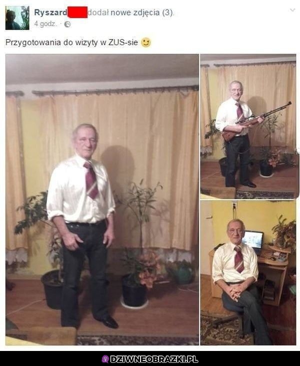 Przygotowany na wszystko