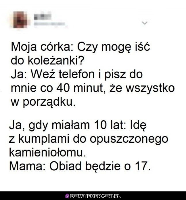 Czasy się zmieniły