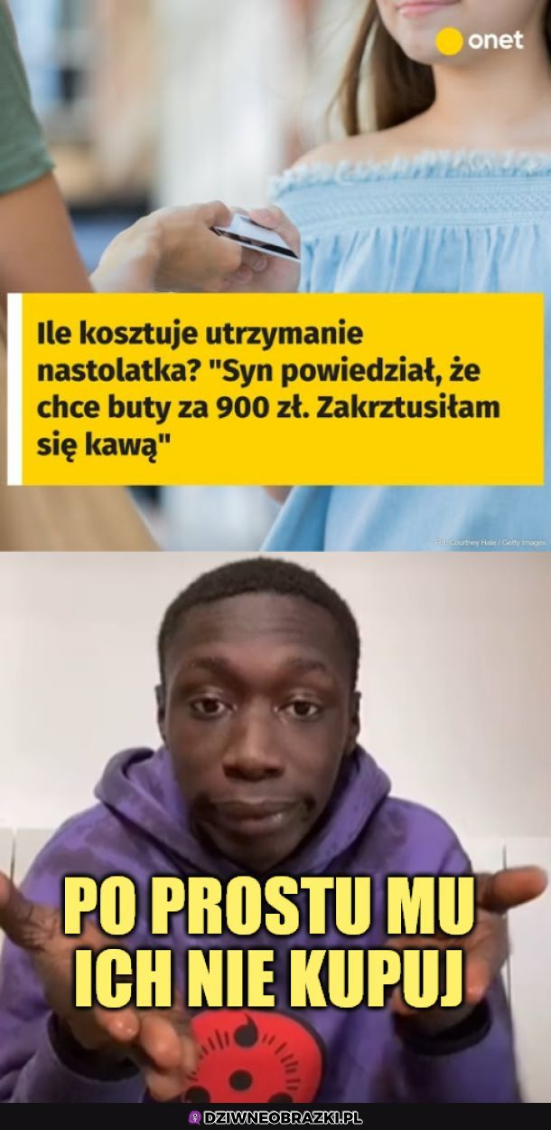 Ile kosztuje utrzymanie nastolatka?