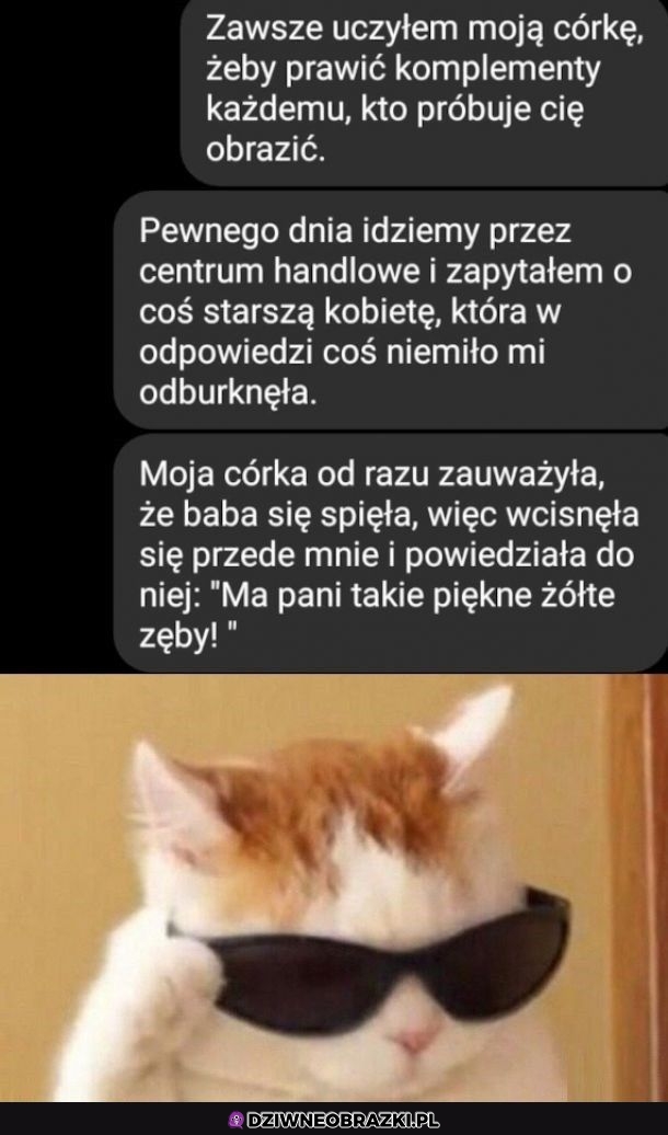 I mózg jej się zawiesił