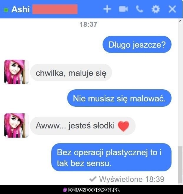 Nie musi się malować