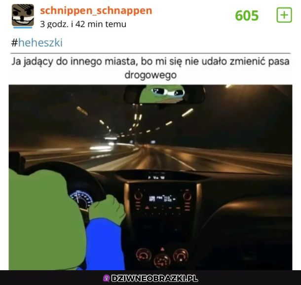 Kiedy nie zdążysz skręcić