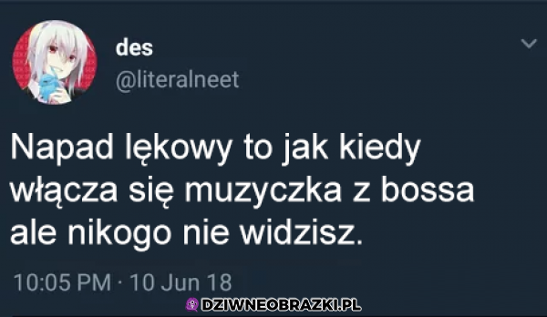 Napad lękowy