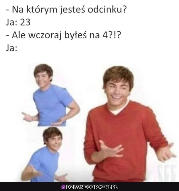 Na którym jesteś odcinku?