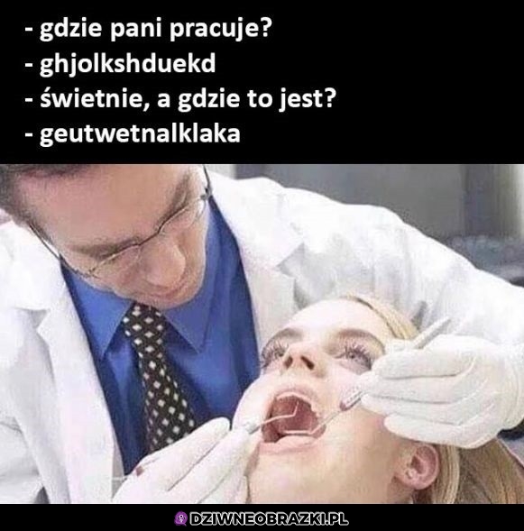 U dentysty