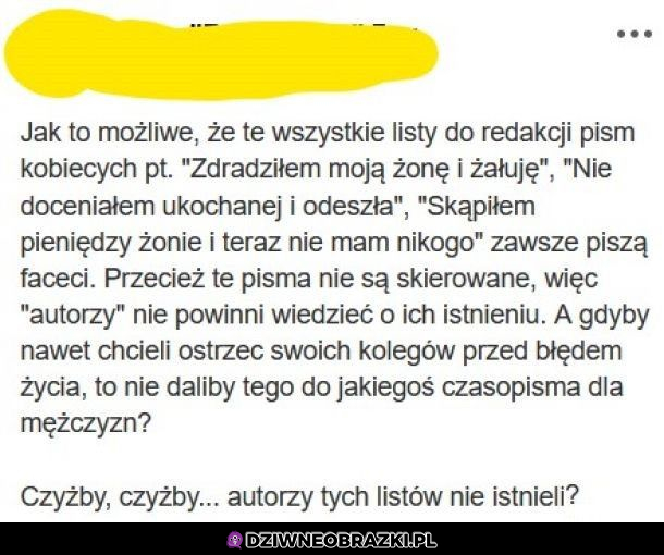 Taka jest prawda o tych wszystkich pismach