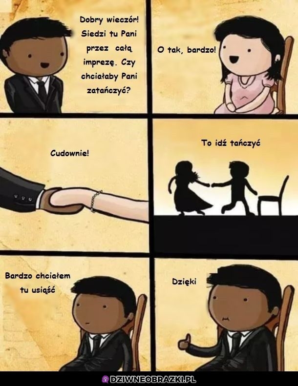 Czy chcialaby pani zatańczyć?