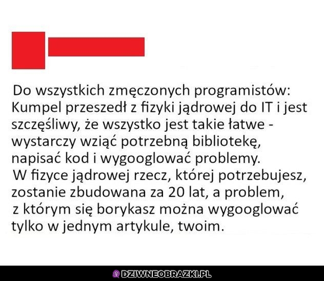 Wcale nie jest tak męcząco