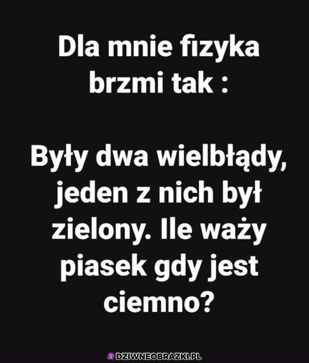 Fizyka taka jest