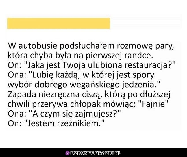 Ciekawe jak się umówili na randkę