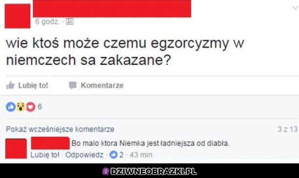 Egzorcyzmy w Niemczech