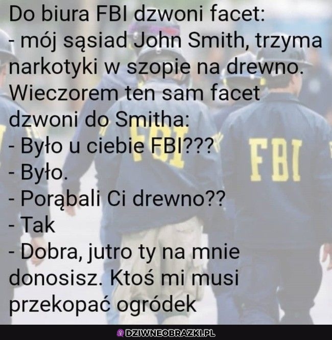 Cynk do FBI