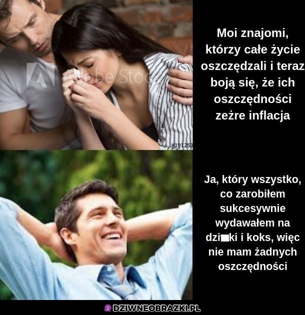 Nie ma oszczędności, nie ma problemu