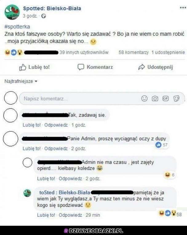 Czy warto zadawać się z fałszywymi?