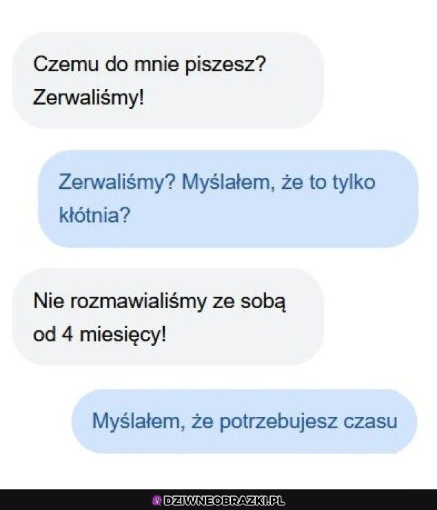 Kiedy inaczej się zrozumieliście