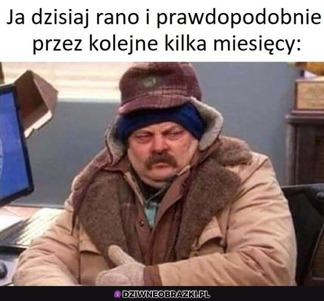 Chłodnawe poranki już są
