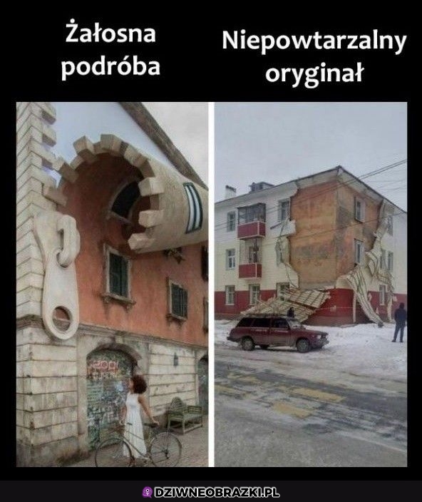 Podróba vs oryginał