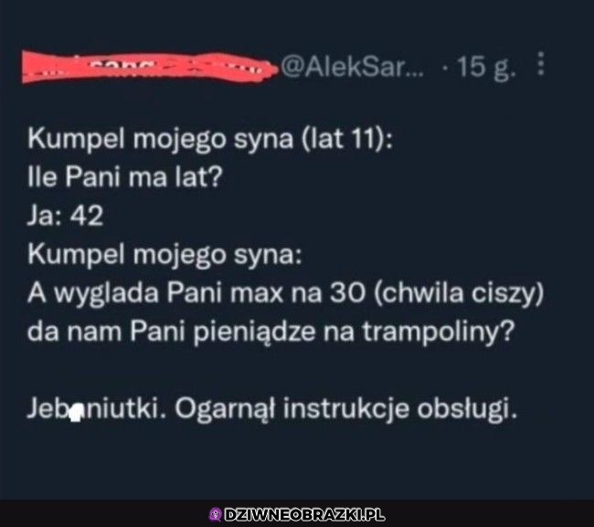 Szybko się uczy, ciekawe co będzie za 10 lat :P 