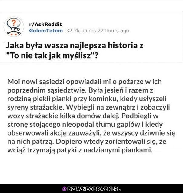 To wcale nie było tak, jak myśleli