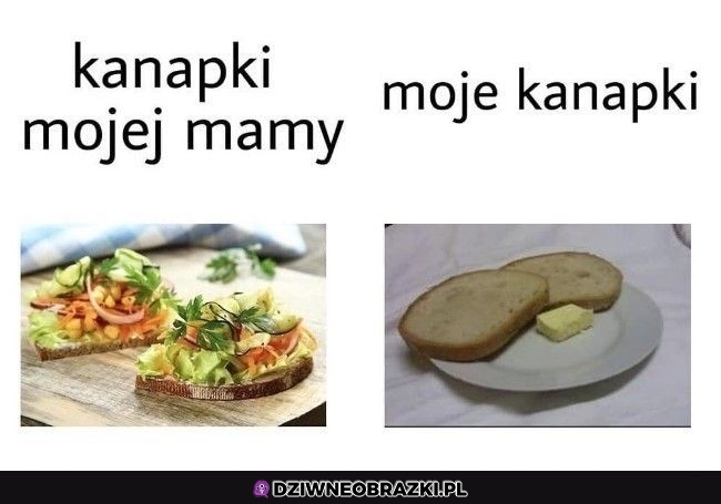 Kiedy robie kanapeczki