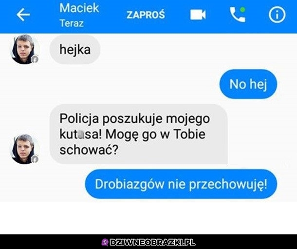 Miała ripostę