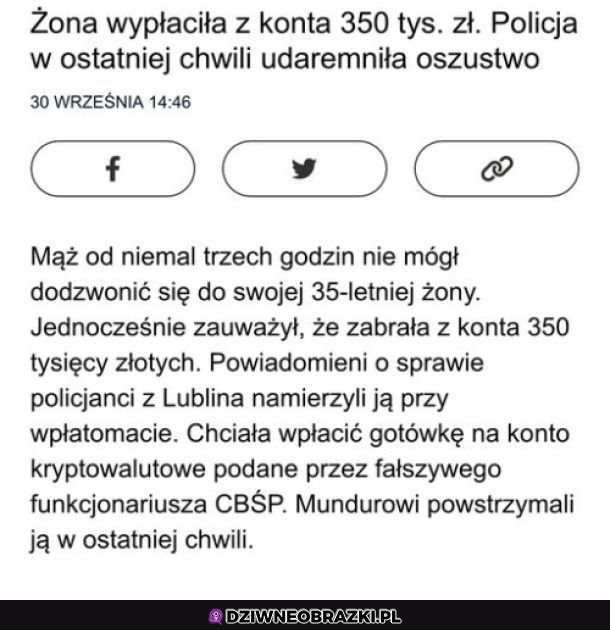 Czasem kobietom odpierdala