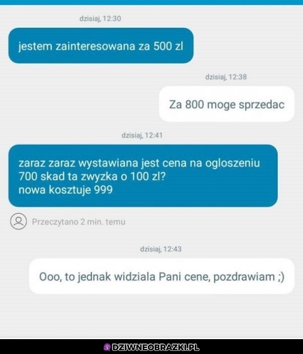 O proszę, a jednak się udało