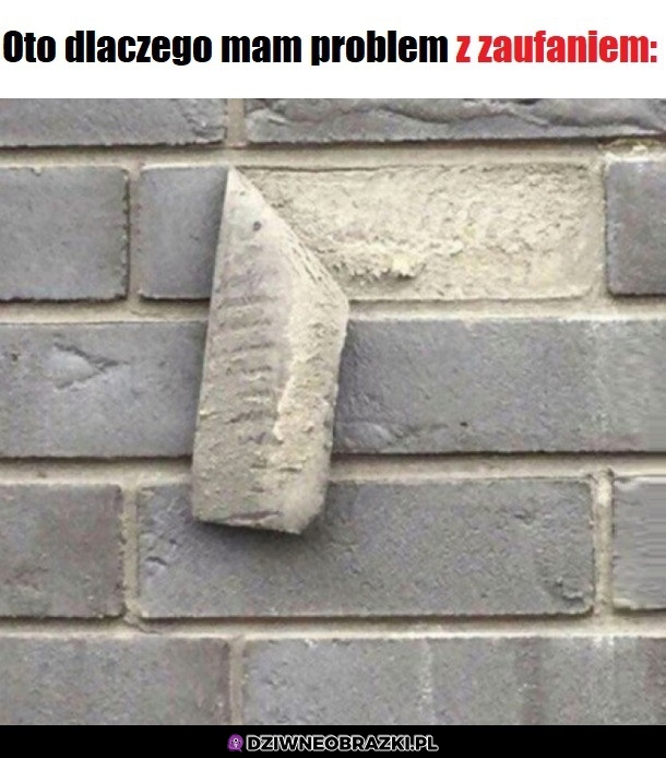 Problemy z zaufaniem