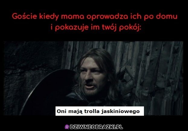 Kiedy mama oprowadza gości