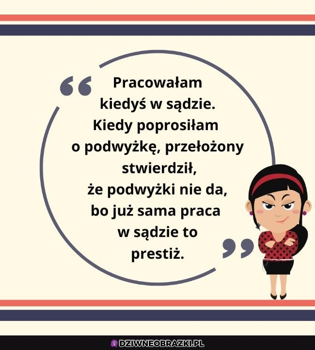 Dokładnie, po co komu podwyżka