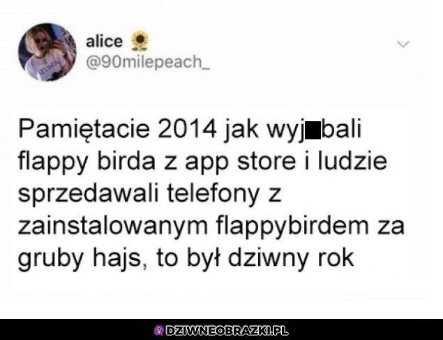 To było dziwne